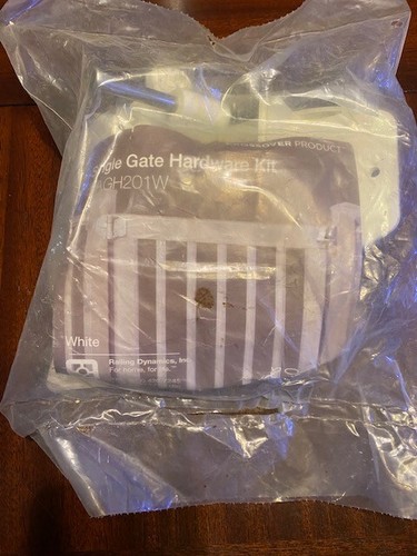 White  self closing Single Gate Hardware Kit RDI Endurance crossover products - Picture 2 of 2
