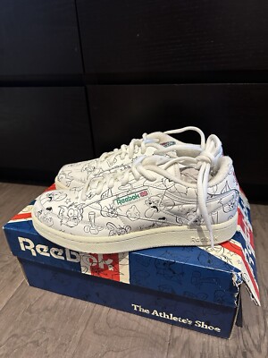 Reebok Club C 85 MU  Tom and Jerry  Mens Size 7 Sneakers
