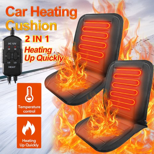 Sojoy SJC Universal 12V Electric Car/Truck Heated Seat Cushion Warmer High Low 45 Mins Timer Winter Sojoy SJC Universal 12V Electric Car/Truck Heated Seat Cushion Warmer High Low 45 Mins Timer Winter