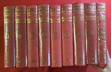 IL TESORO 9 Volumi COMPLETA , ENCICLOPEDIA DEL RAGAZZO ITALIANO Ed UTET (1954)