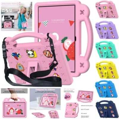 For Amazon Fire HD 10 2023 13th 10.1" Tablet Case Kids Stand Handle Cover Strap