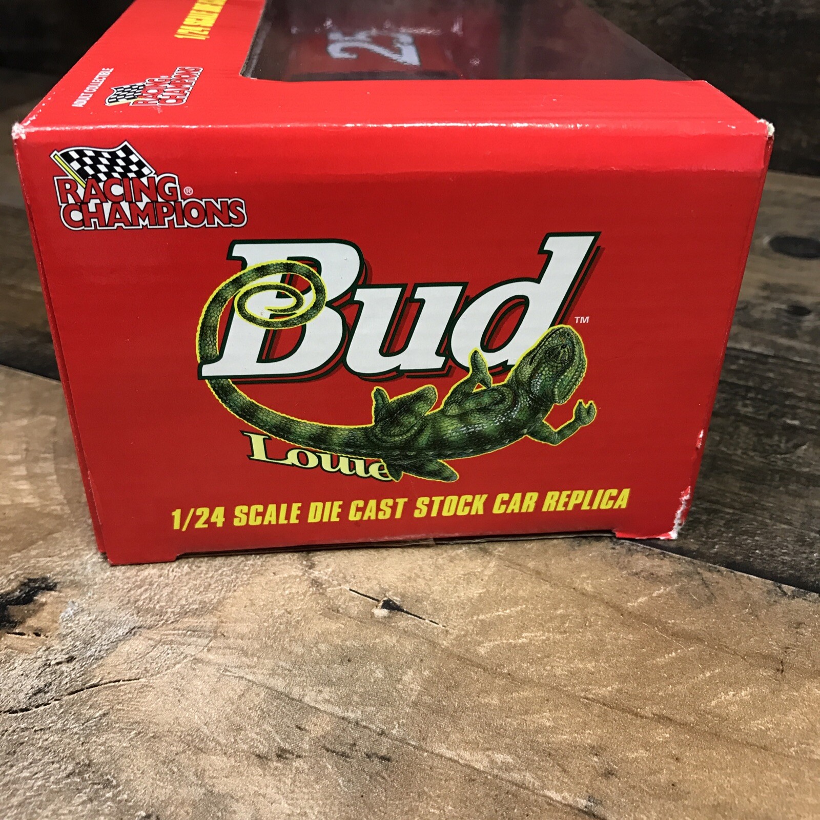 REVELL RICKY CRAVEN #25 Bud Budweiser Louie Lizard 1997 1:24 moulé sous