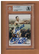 BOB COUSY AUTOGRAPHED 2009-10 PRESTIGE BASKETBALL CARD SIGNED BOSTON BECKETT AUT