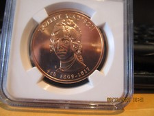 2007 NGC First Spouse Series Dolley Madison Bronze Medal MS +++++ 66