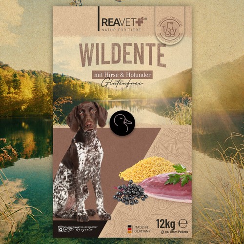 REAVET Hundefutter Trocken 12kg - Ente Trockenfutter Hund Glutenfrei Futter - Bild 4 von 6