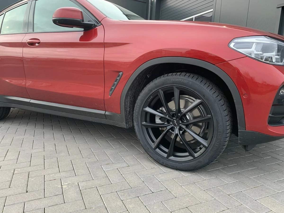 19 Zoll Winterräder BMW X3 G01 X4 G02 schwarz ABE + RDK mit  