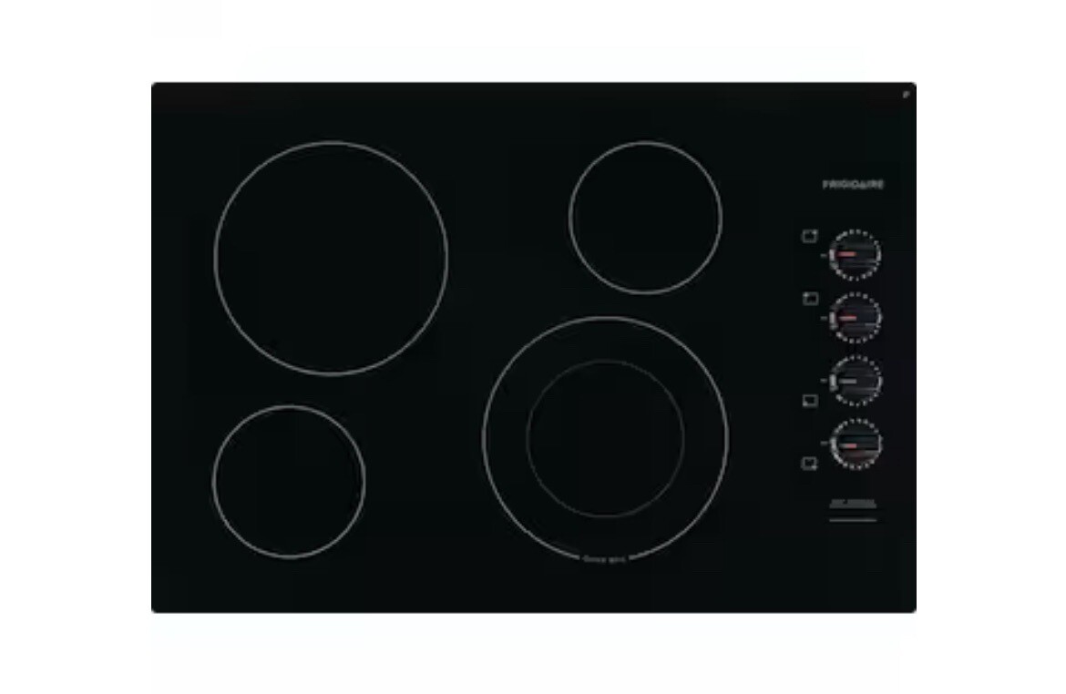Frigidaire FFEC3025UB 30 inch Electric Smoothtop Cooktop Black