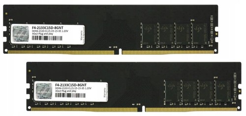 G.Skill Value DDR4 RAM pamięć 8GB 2133 MHz CL15 (F4-2133C15D-8GNT) (U)(W) - Zdjęcie 3 z 3