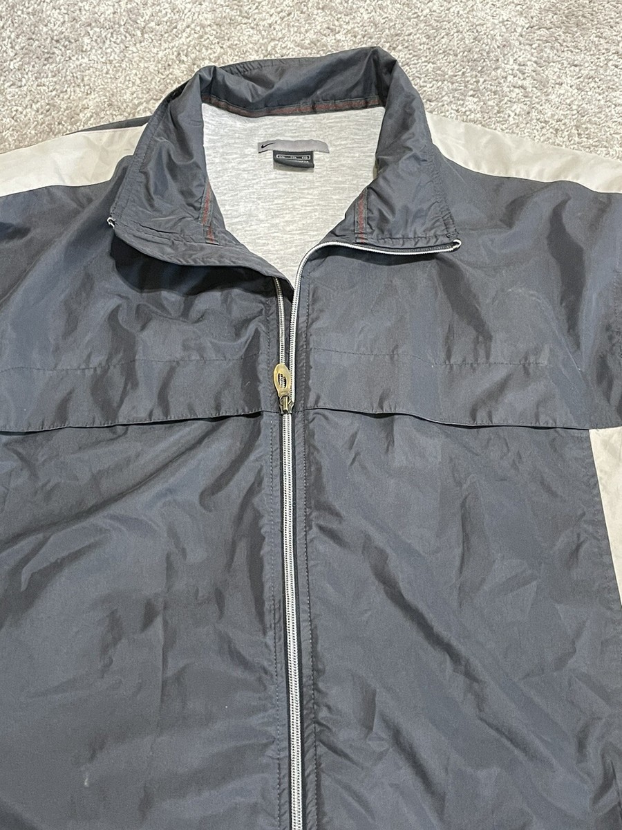Nike Mens Windbreaker Gray Jacket Size XXL RFC NME 920220 KL4 | eBay