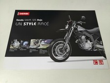 Prospectus Catalogue Brochure Moto Derbi Senda SM/R 125 de 2006