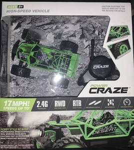 Nib Power Craze High Speed Mini R C Vehicle 2 4g Technology With Remote Control Ebay