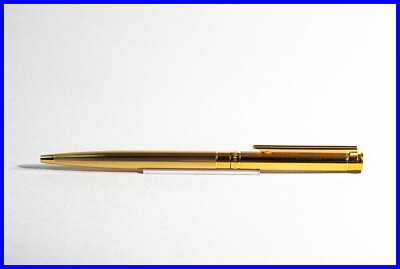 1994 MONTBLANC NOBLESSE III Ballpoint Pen w split Clip heavy