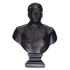 sowjetischer russischer Chef Josef Stalin stein Büste Statue Skulptur 24 cm
