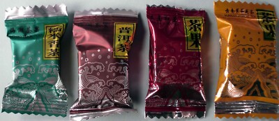 Chinese Yunnan Green, Black, Pu-Erh Loose Tea Mini Blocks, Ku-Ding Wild Tea 云南茶果