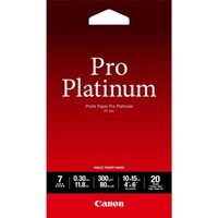 Canon 2768B013 Canon PT-101 10X15 Cm, 20 Blatt Photo Paper Pro Platinum 300 G