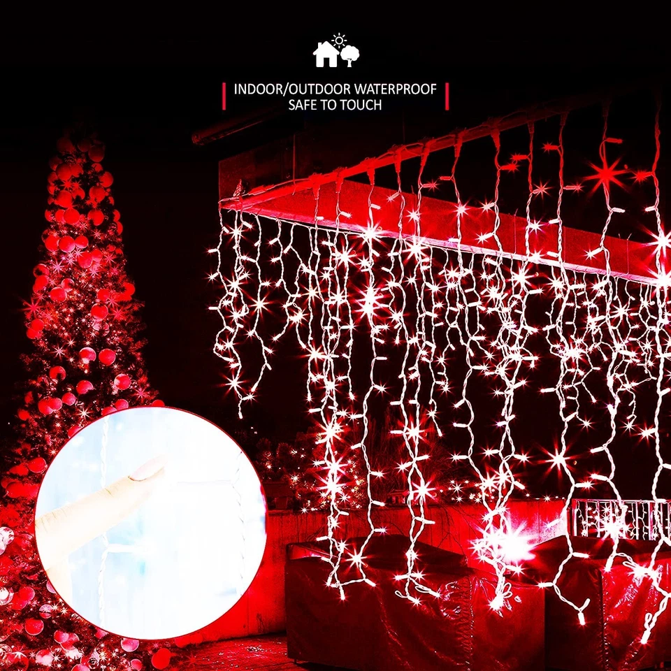 String Lights 1 Green, 1 Red 51 Feet Decoration, Copper Wire Extra Bright pack 2 - Image 4 of 4