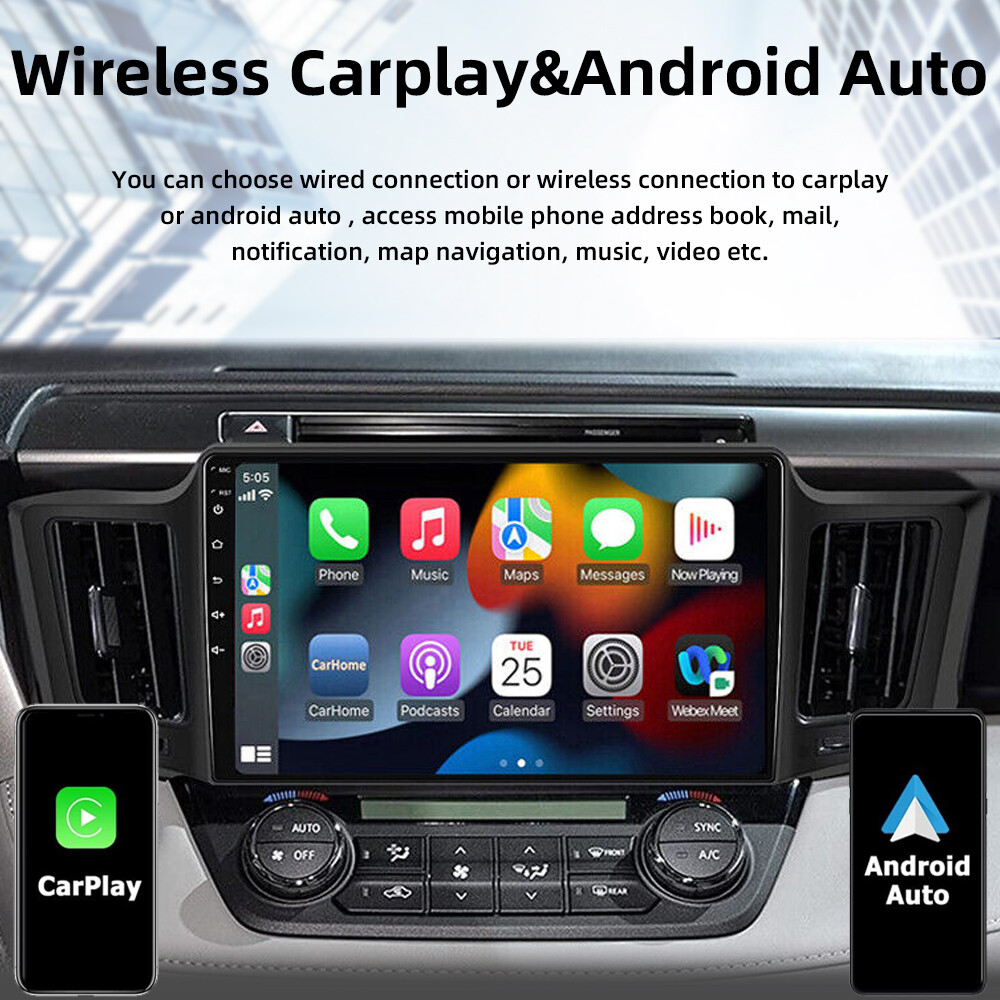 10.1" Car Stereo WiFi for 1318 Toyota RAV4 Radio GPS Android CarPlay