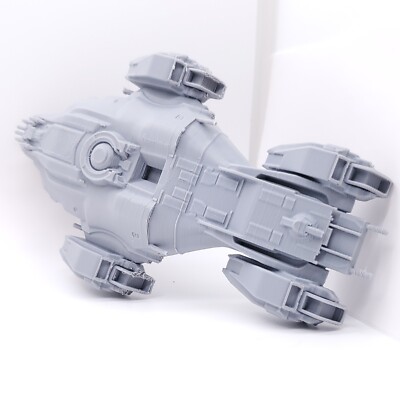 Raza  - 1'', 3'', 6'' or 12'' Model - Custom Kit Dark Matter Hero Space Ship 