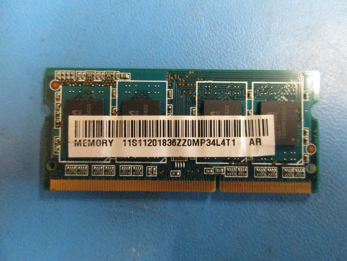 RAMAXEL 4GB 1x4GB PC3-12800S DDR3-1600 204-Pin SODIMM