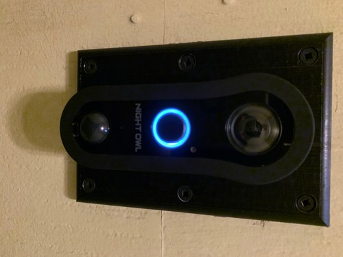 Night Owl 1080P HD Smart Doorbell Black for sale online