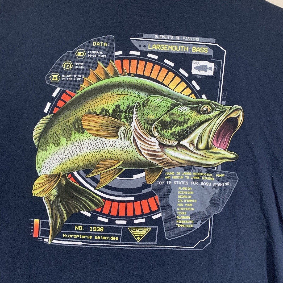 00s Columbia Saltwater Gamefish Tシャツ XXL Vintage Columbia Sportswear White Saltwater Gamefish T-Shirt
