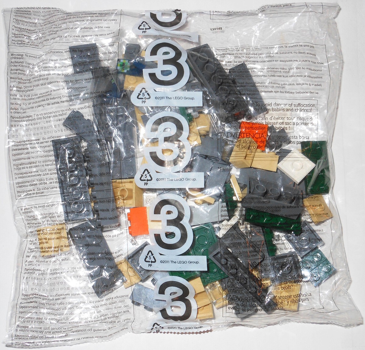LEGO 21124 The End Portal: NEW SEALED BAG #3 ONLY (partial set