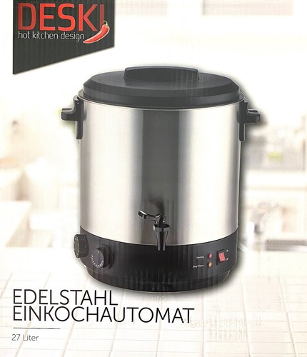 Profi Einkochautomat Einkochtopf 2000 Watt DO42325PC