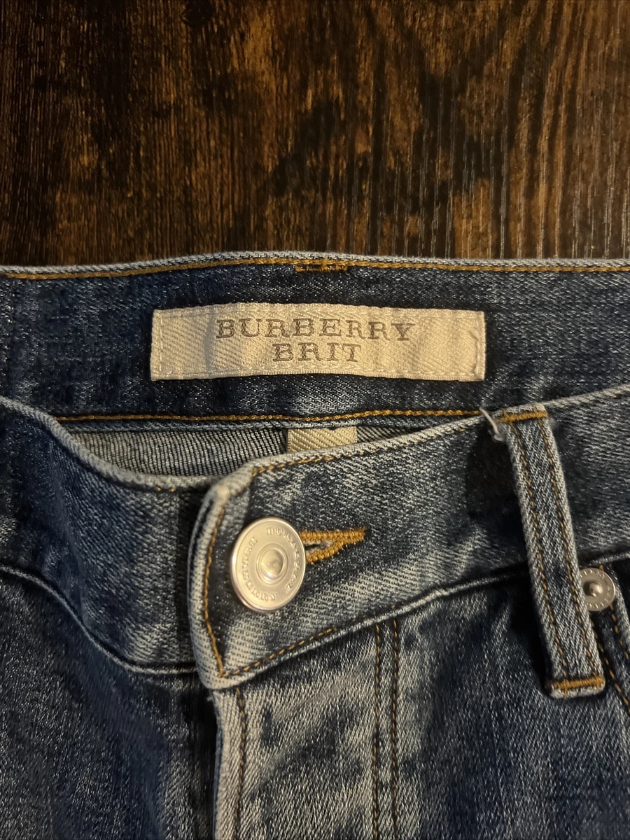 Burberry brit best sale jeans mens