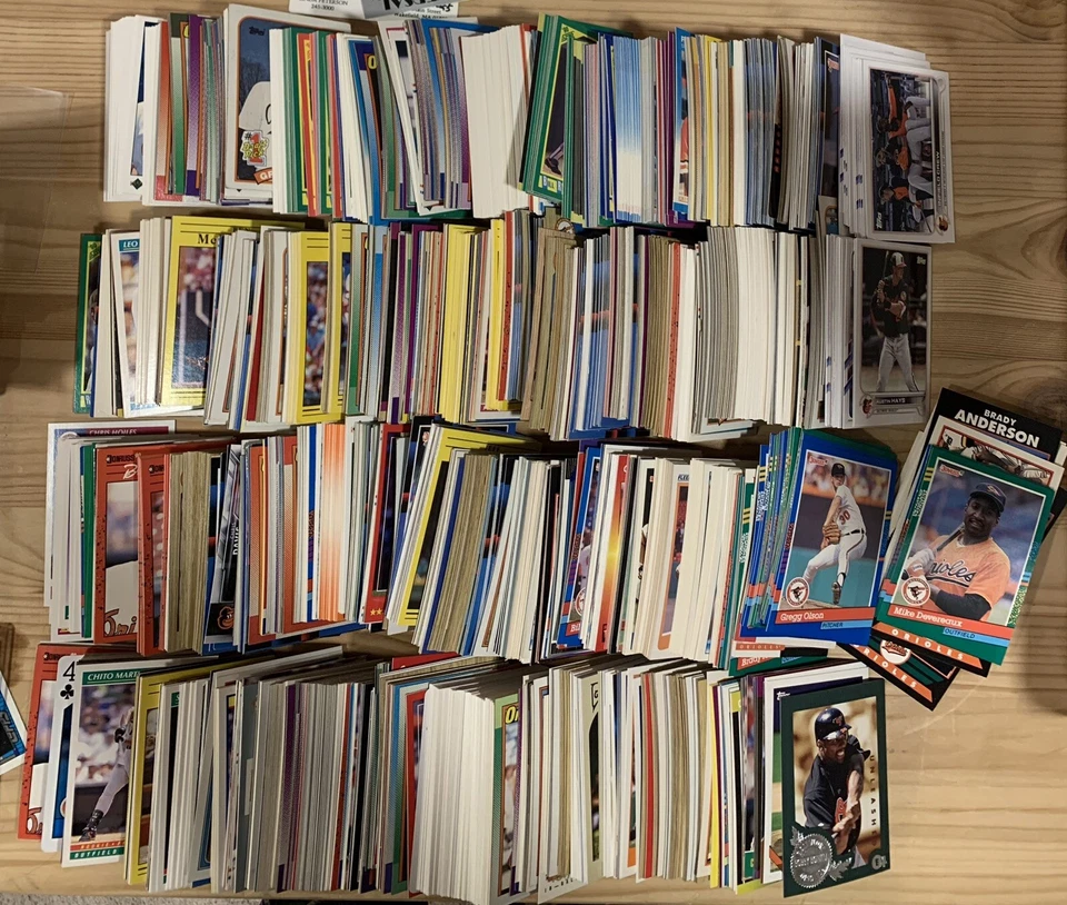¡Tarjetas de béisbol Baltimore Orioles 1.800+! 1987-2022 ¡Múltiples marcas y años! Foto 2 de 3