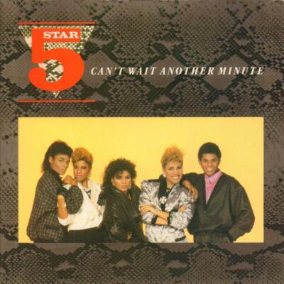 5 Star(7'' Vinyl P/S)Can't Wait Another Minute-RCA-PB 40697-UK-1986-VG+/VG