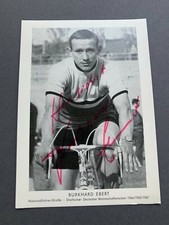 BURKHARD EBERT Radsport  signed Autogrammkarte 10x15 Autogramm