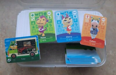 100 neue Animel Crossing Mini Karten inkl. Box