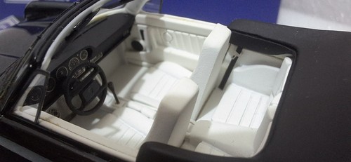(7) Porsche 911 (930) Cabrio Turbo Look 1985 Black 1:43 LOOKSMART LS361B RARE!! - Picture 7 of 16