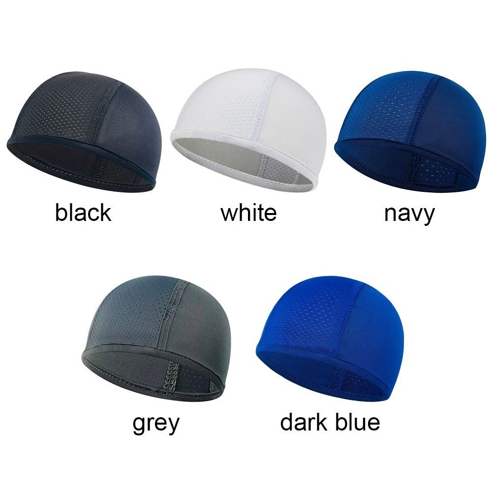 Mesh Fabrics Summer Cycling Hat Helmet Liner Bicycle Riding Cap Quick