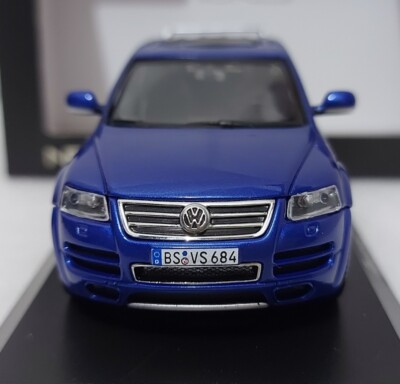 WELLY 1/18 Volkswagen Touareg – Miniature Occasion En Boîte, état Nickel