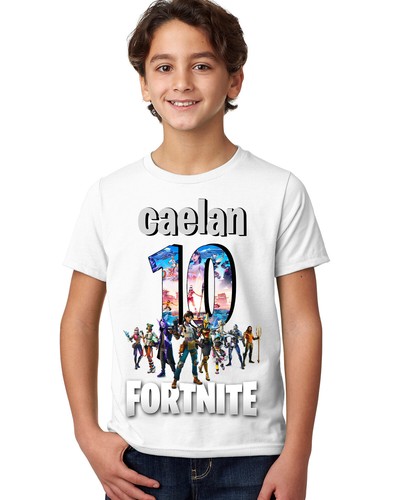 FORTNITE BOYS PERSONALISED BIRTHDAY T 