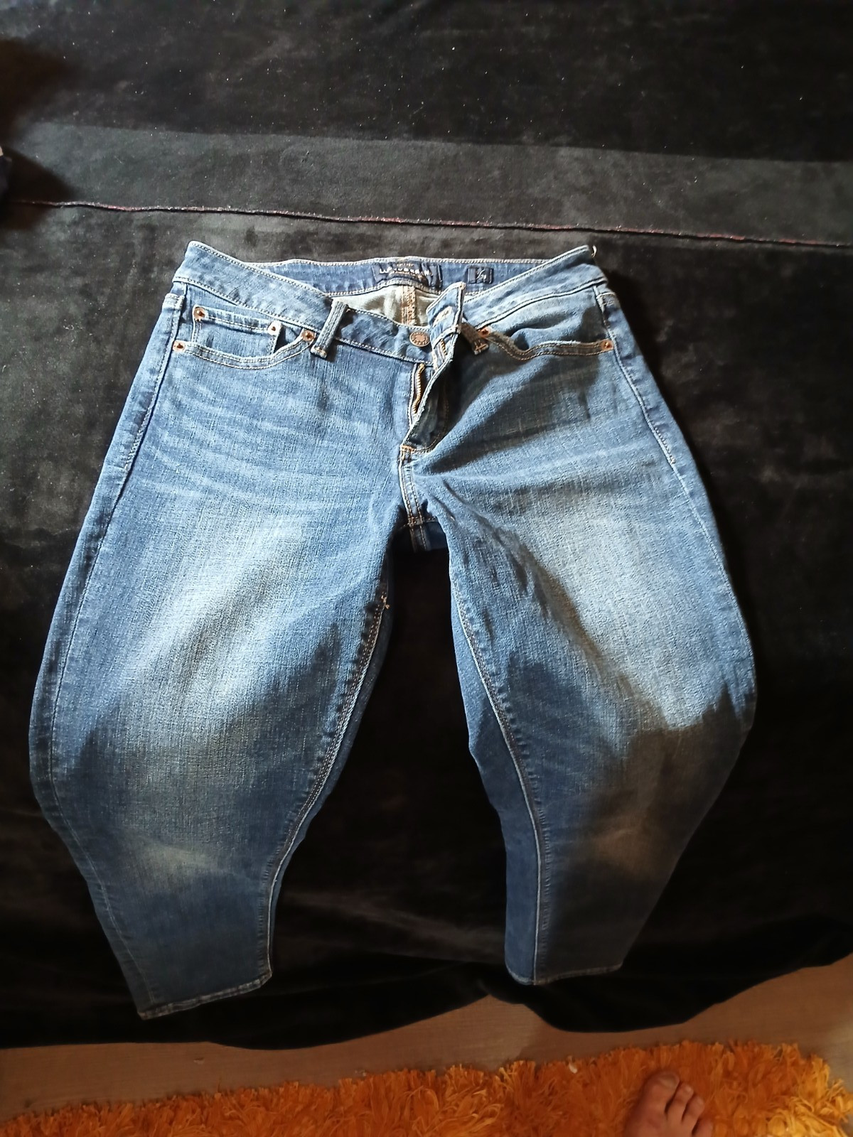 Lucky Brand Lolita Crop Women's Size 6/28 Vintage Jeans