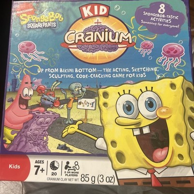 SPONGEBOB SquarePants Nickelodeon Kid CRANIUM 2009 Ages 7+