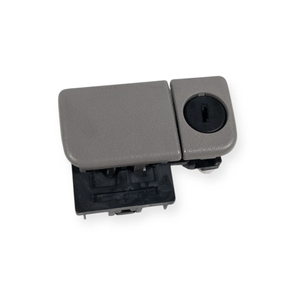 1995-2003 Mazda Protege Glove Box Latch Handle Lock Light Gray OEM - Image 4 of 4