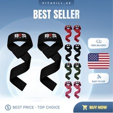 Versatile Cotton Lifting Straps for All Fitness Levels - Indoor  Outdoor Use