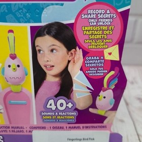 Fingerlings Sweet Tweets Interactive Bird: Debbie, Record & Play Secret Messages