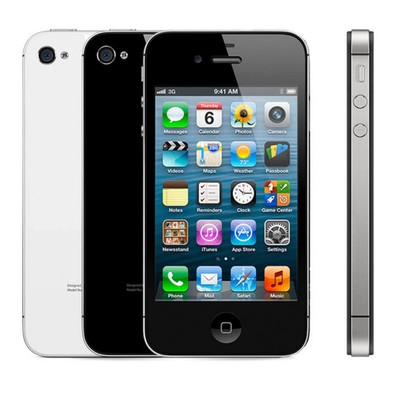 USA STOCK FAST SHIP Unlocked iPhone 4S 16GB Black/White iOS system 3G WiFi A1387