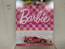 CHEVROLET CORVETTE C8R BARBIE 65th 1:64 HOT WHEELS PREMIUM