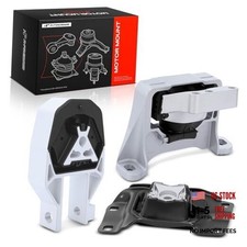 3PCS Engine Motor Mount and Transmission Mount Set Compatible with Ford 2013