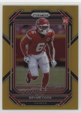 2022 Panini Prizm Rookies Gold Prizm 2/10 Bryan Cook #397 09rp