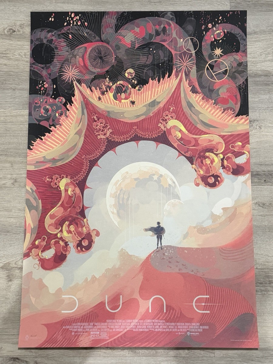 Dune Part One by Deb JJ Lee MUTANT Art Print Poster Nt Mondo