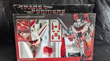 Vintage 1984 Transformers G1 JETFIRE Incomplete With Box