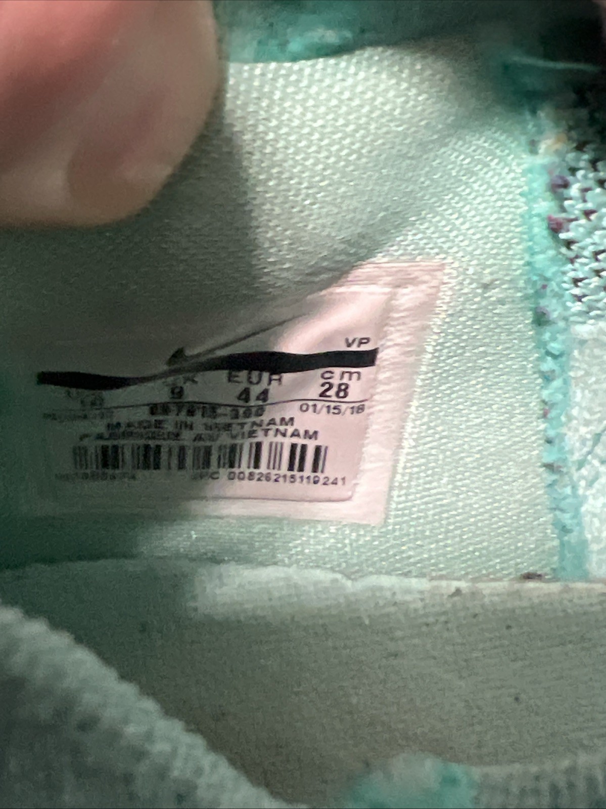 Men's  Nike Shoes - 2019 Durant KD 10 EP Hyper Turquoise City Edition Size 14 thumbnail 4