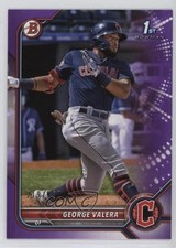 2022 Bowman Prospects Purple Border 219/250 George Valera #BP-22 05gv