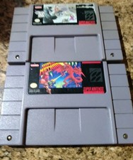 VTG lot SNES Super Metroid & Chrono Trigger Super Nintendo Original Games WORK